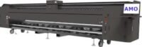 AMO Solvent Inkjet Printer AM5208K24i 5meters with 8 Konica 1024i Printhead